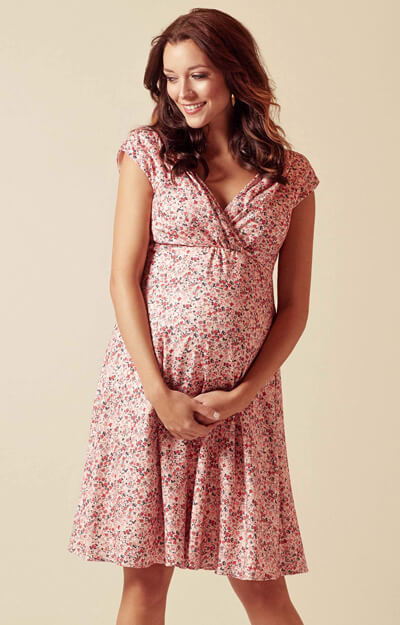 Farah Maternity Dress Sunset Bloom ...