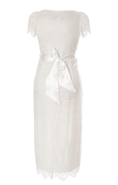 Flutter Maternity Dress Ivory - Maternity Wedding Dresses, Evening Wear ...