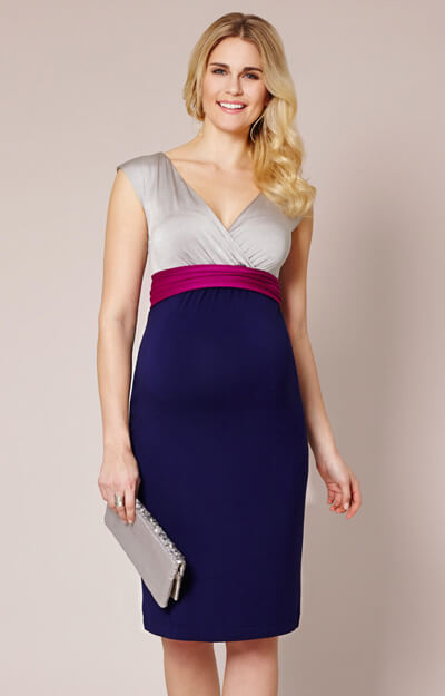 Jewel Block Maternity Dress Eclipse by Tiffany Rose