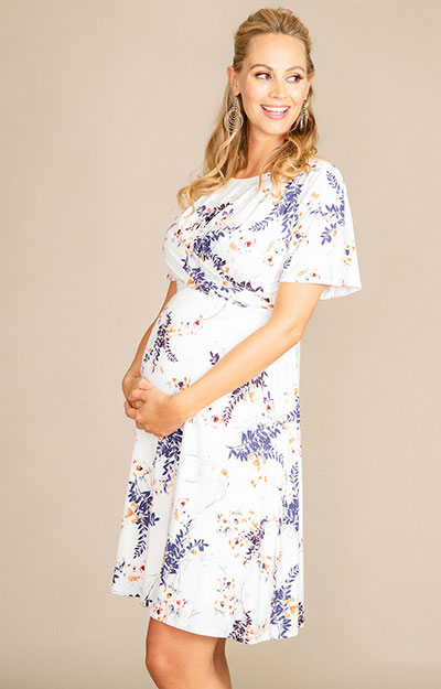 Summer Maternity Dresses for Pregnancy Nursing Dresses for Women UK Casual  Short Sleeve Solid Color Breastfeeding Party Dresses Button Homewear Loose  Women Breastfeeding Dress Maternity (Purple, S) : Amazon.co.uk: Fashion