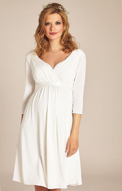 Lexi Maternity Wedding Dress Ivory by Tiffany Rose