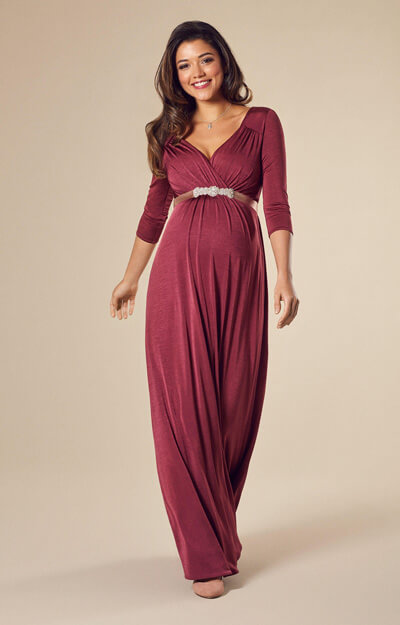 Lexi Maternity Gown Spice Rose - Maternity Wedding Dresses, Evening ...