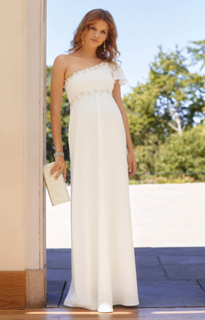 Lisbeth Maternity Wedding Gown Ivory by Tiffany Rose