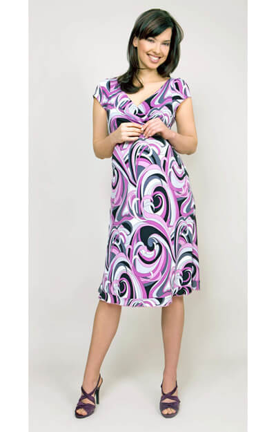 Pucci Jersey Maternity Dress by Tiffany Rose