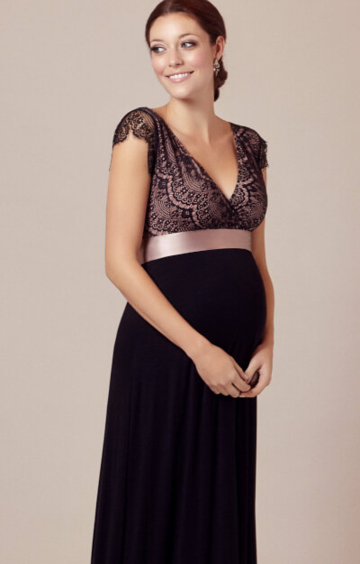 Maternity Rosa Rosa Maternity Gown Long (Vintage Blush) - Maternity Wedding Dresses ...