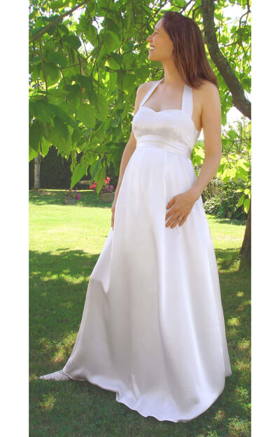 Silk Sonata Maternity Gown by Tiffany Rose