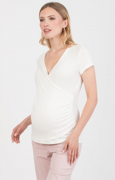 Crystal Maternity and Nursing Top by Tiffany Rose