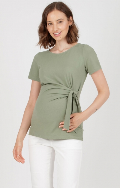 Karen Knot Maternity T-shirt by Tiffany Rose