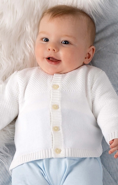 Angel's Face Cardigan A Coste Tyler Baby In Cotone main image 1