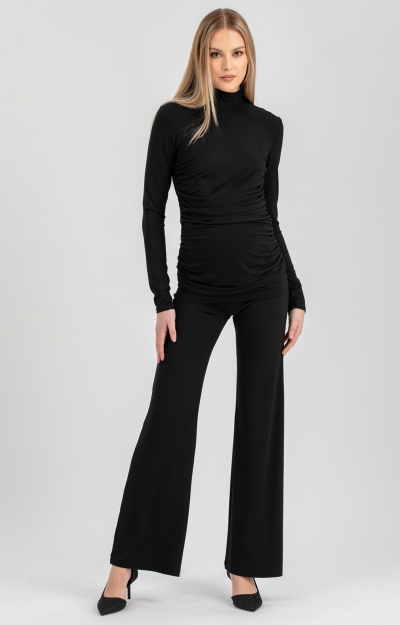 Travis Maternity Leggings (Black) by Tiffany Rose