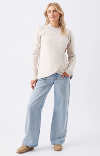 Addison Nursing Knit (Mink) by Tiffany Rose