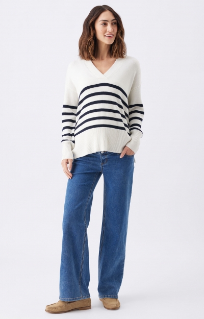 Miller Over Bump Maternity Jean (True Blue) by Tiffany Rose