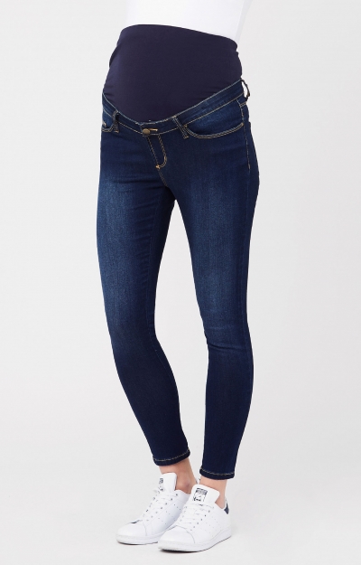 Rebel Ankle Grazer Jegging (Indigo) by Tiffany Rose