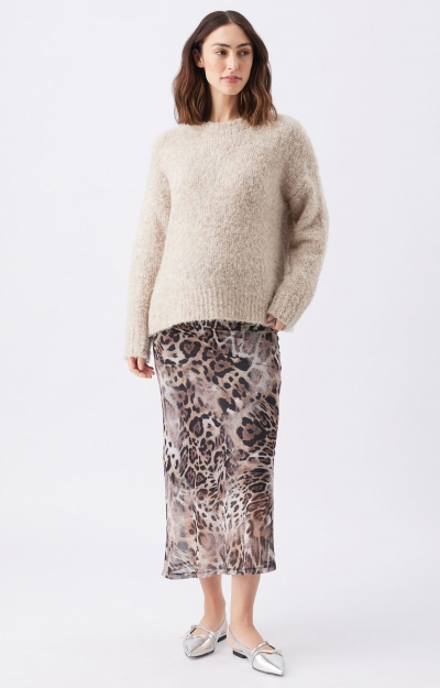 Theo Cosy Knit (Latte) by Tiffany Rose