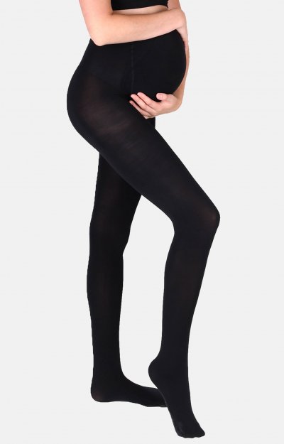 Maternity Tights 100 Denier (Black) by Tiffany Rose