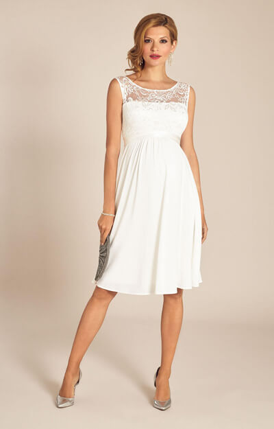 Valencia Maternity Wedding Dress Ivory by Tiffany Rose