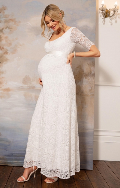 Robe de Mariée Maternité Verona Blanc Ivoire by Tiffany Rose