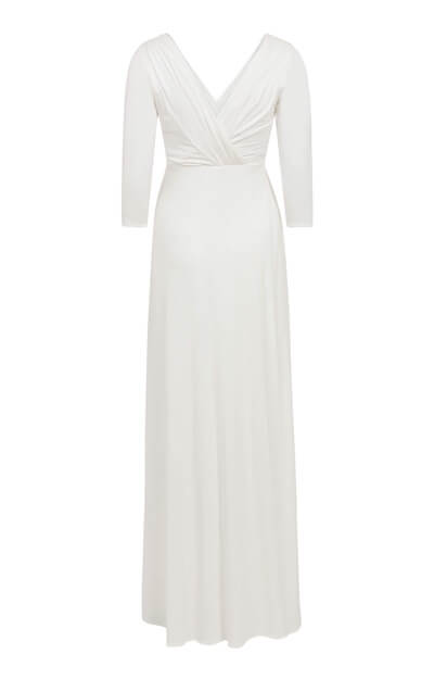 Willow Maternity Wedding Gown Long Ivory - Maternity Wedding Dresses ...