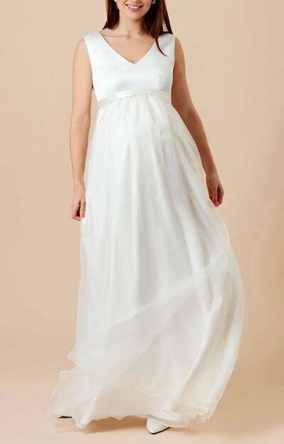 Audrey Wedding Gown Long Ivory by Tiffany Rose