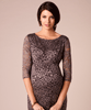 Abigail Maternity Lace Dress Cocoa by Tiffany Rose