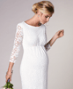 Abigail Maternity Lace Wedding Dress Ivory White by Tiffany Rose
