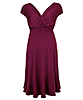 Alessandra Maternity Dress Short Berry by Tiffany Rose