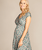 Alessandra Dress Ditsy Floral Olive by Tiffany Rose