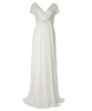 Alessandra Maternity Wedding Gown Long (Ivory) by Tiffany Rose