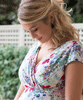 Alessandra Maternity Dress Short Poppy by Tiffany Rose