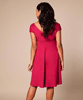 Alessandra Maternity Dress Short Rich Raspberry Pink by Tiffany Rose
