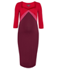 Robe de grossesse Alexa (Lipstick Rouge) by Tiffany Rose