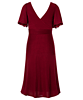 Alicia Nursing Dress Berry by Tiffany Rose