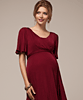 Alicia Nursing Dress Berry by Tiffany Rose