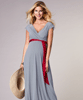 Robe de Grossesse Maxi Alana (Croisière) by Tiffany Rose