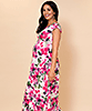 Alana Maxi Dress Fuchsia Florals by Tiffany Rose