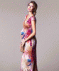 Alana Maternity Maxi Dress Hot Tropics by Tiffany Rose
