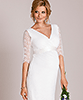 Amily Maternity Wedding Dress (Ivory) by Tiffany Rose