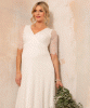 Amily Gravid Bröllopsklänning Elfenben by Tiffany Rose