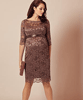 Amelia Maternity Dress Short Chocolate Dream by Tiffany Rose