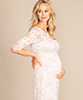 Amelia Dress Short Cameo Rose Pink by Tiffany Rose