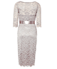 Amelia Maternity Dress Short (Silver Moonbeam) by Tiffany Rose
