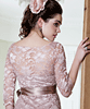 Robe de grossesse en dentelle Amelia longue (Vintage Rose) by Tiffany Rose