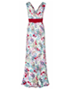 Anastasia Maternity Long Maxi Dress in Poppy floral print by Tiffany Rose