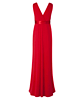 Anastasia Maternity Gown Long Sunset Red by Tiffany Rose