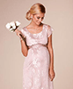 Robe d'Allaitement en Dentelle Blush by Tiffany Rose