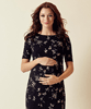 Anna Shift Maternity Dress Imperial Night Blossom by Tiffany Rose