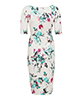Anna Maternity Shift Dress Painterly Floral by Tiffany Rose