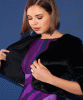 ALIE STREET Jaclyn Faux Fur Bolero (Black) from Tiffany Rose
