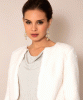 ALIE STREET Jaclyn Faux Fur Bolero (Ivory) from Tiffany Rose