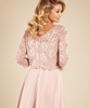 Athena Maternity Dress in Orchid Blush by Tiffany Rose